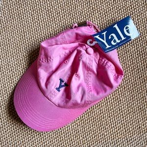 NWT Yale University Classic “Y” Cap in Pink